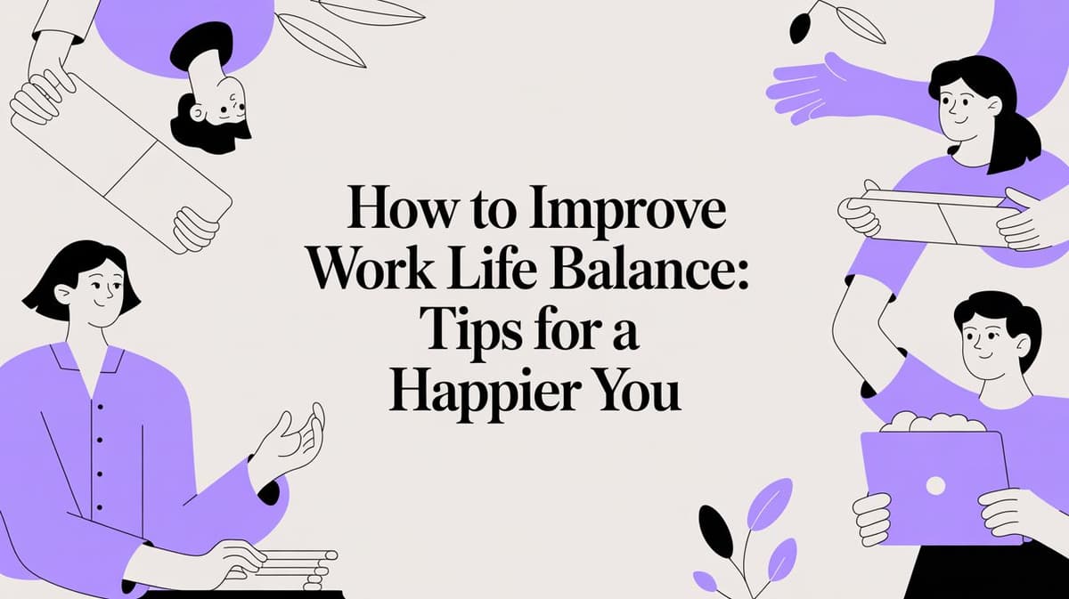 How to Improve Work Life Balance: Tips for a Happier You