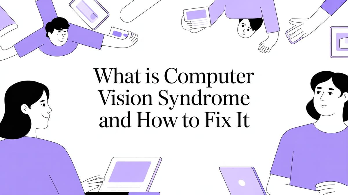 What Is Computer Vision Syndrome and How to Fix It